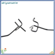 AKIYAMAMIOAQ Pegboard Hooks, Silver Display Hooks, Holder Retail Shop Peg