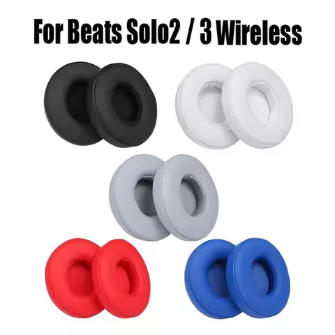 solo3 Replacement Ear pads for Beats Solo 2 & 3 by Wicked Cushions EarPads for Beats Solo3 Wireless 