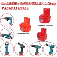 🔥 PA12 PA14 PA09 For M.K 12V 14.4V 9.6V 1200 1220 1222 1235 9120 1422 1420 192600 -1 6261D 6207D 628