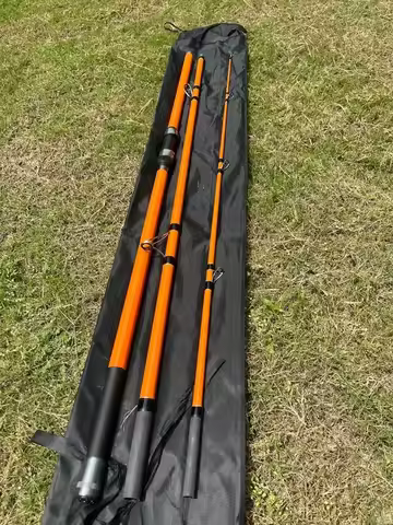 3.3M 3.6M 3.9M 4.2M Carp Rod 35kg Surf Fishing Rod Portable Travel Surf Spinning Rod 3 Piece Carbon