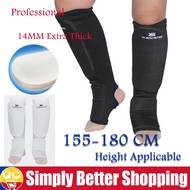 Kids/Adult Taekwondo Ankle Support Boxing Shin Guards Muay Thai Insteps Karate Feet Protector