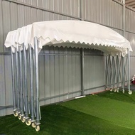 Sliding Canopy Outdoor Sunshade Mobile Retractable Shed Night Market Shed Parking Shed Logistics War