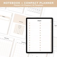 數碼 Digital Notebook and Compact Planner | Yellow | Hyperlink
