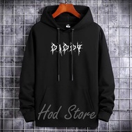 Men's Women's Sporty Distro Hoodie Sweater Daddy Screen Printed Fleece Material Size M L XL XXL