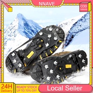 Ice Gripper Anti-slip Shoes 1 Pair 8 Nails  Hiking Cleats Spikes Crampons Covers Ice Gripper Hiking 