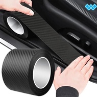 3D Carbon Fiber Protective Tape - 1m to 10m Length 3cm to 10cm Width for Door