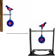 2 in 1 Small Spinner Target Set Screwed-Type (in Wooden Surface) with Base (Indoor Use) Practising R