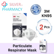 [Exp 09/2026] 3M KN95 9501+ Particulate Respirator EarLoop Face Mask [2 Pcs Per Pack]
