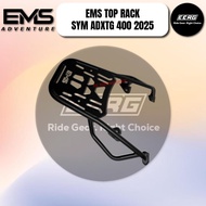 TOP RACK EMS SYM ADXTG 400 2025 (BLACK)