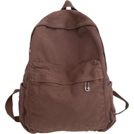 AFGWK Vintage Canvas Backpack for Women - Grunge Hippie Cute Boho School Backpack - Casual Y2K Aesth