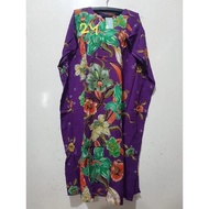 UNGU Daster KALONG Sogan JUMBO - BATIK KENCANA Purple ORIGINAL/Big Pajama Nightgown