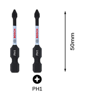 Bosch chéo Tác động kháng tua vít điện tua vít điện cái khoan tay Độ cứng cao phẳng đầu PH1/2/3