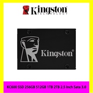 2.5นิ้ว SSD KC600 1TB 2TB 256GB 512GB Sata Hdd ฮาร์ดดิสก์ HD SSD โน้ตบุ๊ค PC 1024GB ภายใน Solid Stat