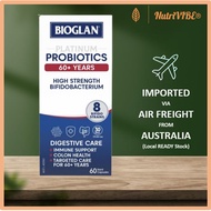 [Ready SG Stock] Bioglan Platinum Probiotics 60+ Years 60 Capsules