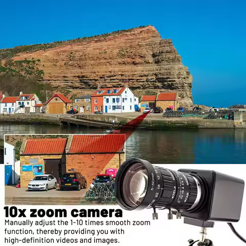 1080P 120FPS High Speed USB Camera 12MP IMX577 CMOS 4K 30FPS Low Light Mini PC Camera HD Varifocal L