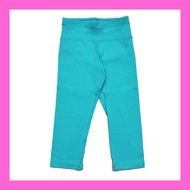 Justice blue leggings 7/8 for 8 year old girls