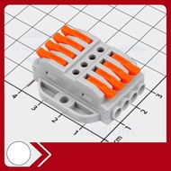 [2 Pieces]- PCT-223A-4P Coupling, 4-Slot Screw Connector 32A 400V, Wire Size 0.08-4mm2 General Wareh