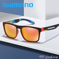 SHIMANO Polarized Sunglasses for Man Shades Polarized Sun glasses for Cycling Fishing Camping Sun Glas Shimano Bike Glasses