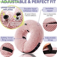 Soft Inflatable Dog Cone for Large Medium Small Dogs Cats - Neck Donut, E Collar Alternatives for Re