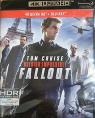 Mission: Impossible - Fallout /มิชชั่น อิมพอสซิเบิ้ล ฟอลล์เอาท์ (4K+Blu-ray) (4K/BD มีซับไทย มีเสียง