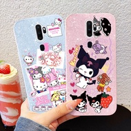 YBD Phone Case For OPPO A9 A5 2020 A8 A31 2020 Cartoon Animals Hard Backboard Soft Border Shell