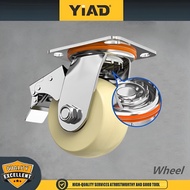 YiAD Fixed wheel/ swivel wheel Replaceable brake wheel in sizes 3 inches, 4 inches, and 5 inches