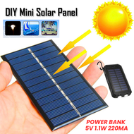 COD Taffware Power Bank Solar Panel Mini Tenaga surya matahari Polycrystalline DIY 5V 1.1W 220mA