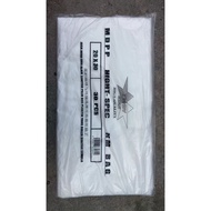 20”x 30”HM BAG BIG SIZE Transparent HDPE,  BUNGKUS,Plastic bag,  disposable food plastic bag , trave