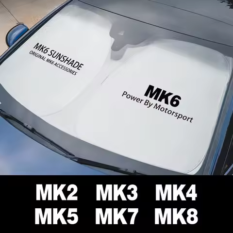 Car Windshield Sunshade Cover Blocking UV Rays Protector Shield For VW-GOLF MK4 MK6 MK7 MK5 MK3 MK2 