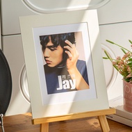 กรอบรูปกระดาษการ์ดสต็อก เรียบง่าย ชิ้น กรอบแสดงผลงานศิลปะเด็ก กรอบรูปกระดาษสีน้ำ สีเทียน กรอบรูปกระด