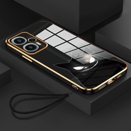 Phone Case For Xiaomi POCO F5 F4 F4 GT F3 F2 Pro F1 Case Cesing Little Devil Pattern Coated Silicone