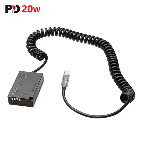 DR-E18 Type USB C LP-E17 Dummy Battery DC Power AC Adapter For Canon EOS R10 RP 200D 250D 750D 760D 