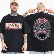 💥【HOT】 ป่าAnime Jujutsu Kaisen Ryomen Sukuna T-Shirts Manga Graphic Print T-Shirt Short Sleeves T Sh