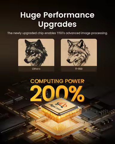 2025 NEW AlgoLaser T150 Portable Desktop Laser Engraving Woodworking Machine Crave Wood leather Acry