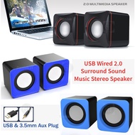USB Wired Mini Portable Speaker For PC Destop / Laptop / Computer