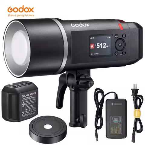 New Godox AD600BMII AD600BM II Second-Generation 600W Camera Flash 16-Color Light Management Outdoor