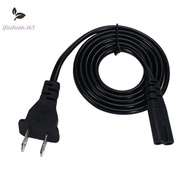 [LF] US Plug Power Cable 2pin For Figure 8patible Devices 2 Prong Electrical Cord For Laptop Charger