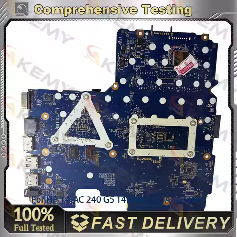 6050A2822501 Laptop Mainboard For HP 240 G5 14-AC 14-AM Laptop Motherboard 858030-001 909173-001 Wit