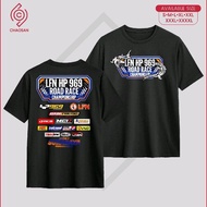 Baju Tshirt Kaos LFN HP969 Road Race Championship Sponsor 2025 Surabaya Round 1 V3 Lengan Pendek 24s