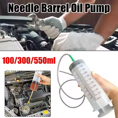 Car with Duct Pump Multi-function Injection Needle Pump Plastic Syringe Portable Car Clean Water Inj