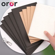 OROR Notebook A5/B5 Notebook Kraft Paper Notebook Thickened Diary Ins Wind Notepad Student Workbook.