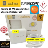 Compatible Realme 65W Oppo 67W Superdart VOOC 5G Fast Charger UK Plug with Super VOOC Type C Fast Da
