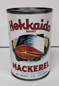 Hokkaido Mackerel 425g in Natural Oil