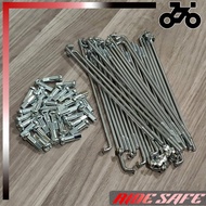 SET / YAGUSO CHROME PLATED SPOKES RIOS / 185 / 150 / 157 / 162 / 161 / WHEEL STAINLESS RIOS