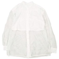 ADAM ET ROPE 23SS 永續立領顏色襯衫 GAH03320 免費白色長袖上衣 [二手] [ADAM ET ROPE]