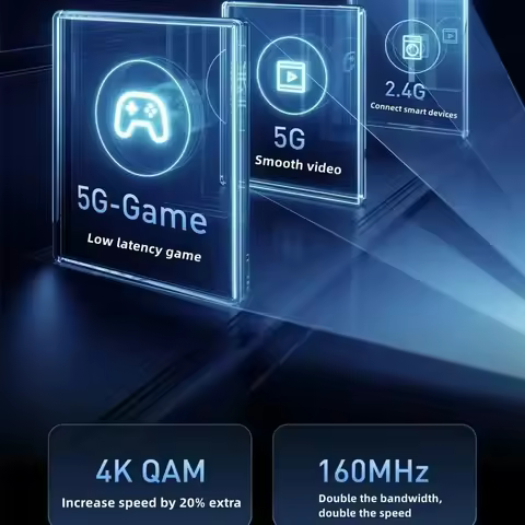 Xiaomi Mi Router BE7000 7000 Tri-Band WiFi Repeater VPN 1GB Mesh USB 3.0 IPTV 4 X 2.5G Ethernet Port