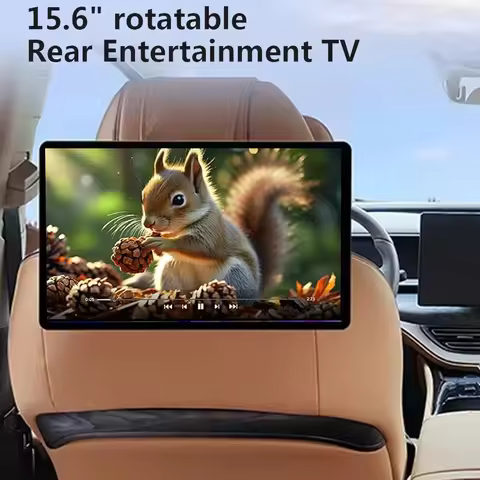 15.6 inch Car Headrest Monitor 4G WIFI Android 11 Tablet PC 4K HD 1080P/HDMI//BT 3GB+32GB ROM Mirror