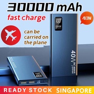 (SG Ready Stock) 40W Fast Charge Power bank 30000mAh Power bank Flash Charge Power Bank