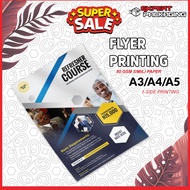 A4 Flyer Printing | 128gsm art paper | 4 Color Offset Printing