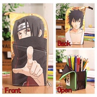 Anime Naruto Shippuden Uchiha Itachi Students Pencil Cases Uchiha Sasuke Cosmetic Bags &amp; Cases